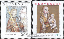 Slowakei 648-649 (kompl.Ausg.) Postfrisch 2010 Kunst - Neufs