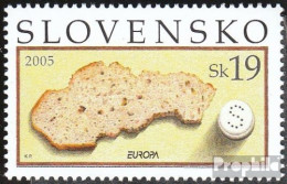 Slowakei 512 (kompl.Ausg.) Postfrisch 2005 Europa - Nuevos