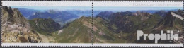 Liechtenstein 1631-1632 Paar (kompl.Ausg.) Postfrisch 2012 Berglandschaft - Unused Stamps