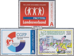 Luxemburg 1821-1823 (kompl.Ausg.) Postfrisch 2009 Gewerkschaften - Ungebraucht