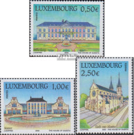 Luxemburg 1601-1603 (kompl.Ausg.) Postfrisch 2003 Sehenswürdigkeiten - Ungebraucht