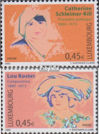 Luxemburg 1599-1600 (kompl.Ausg.) Postfrisch 2003 Frauen - Ungebraucht
