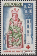 Andorra - Französische Post 190 (kompl.Ausg.) Postfrisch 1964 Rotes Kreuz - Carnets