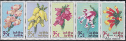 Südafrika 944-948 Fünferstreifen (kompl.Ausg.) Postfrisch 1994 Glockenheiden - Neufs