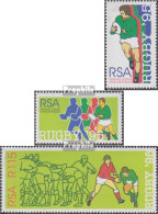 Südafrika 956A-958A (kompl.Ausg.) Postfrisch 1995 Rugby WM - Ungebraucht