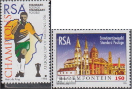 Südafrika 991,992 (kompl.Ausg.) Postfrisch 1996 Fussball Afrika Cups, Bloemfontein - Unused Stamps