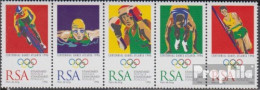 Südafrika 1005-1009 Fünferstreifen (kompl.Ausg.) Postfrisch 1996 Olymp. Sommerspiele 96, Atlanta - Neufs