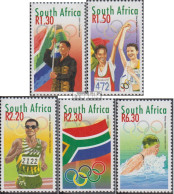 Südafrika 1272-1276 (kompl.Ausg.) Postfrisch 2000 Olympische Sommerspiele - Nuovi