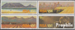 Südafrika 484-487 Viererblock (kompl.Ausg.) Postfrisch 1975 Tourismus - Ongebruikt