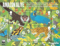 Großbritannien Block64 (kompl.Ausg.) Postfrisch 2011 50 Jahre WWF Der Wald - Neufs