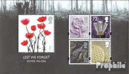 Großbritannien Block33 (kompl.Ausg.) Postfrisch 2006 Somme-Schlacht - Ungebraucht