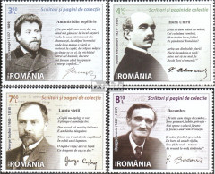 Rumänien 6904-6907 (kompl.Ausg.) Postfrisch 2014 Schriftsteller - Unused Stamps