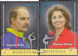 Rumänien 6830-6831 (kompl.Ausg.) Postfrisch 2014 Botschafter Rumänischer Sport - Unused Stamps