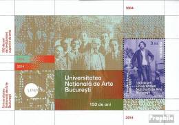 Rumänien Block590 (kompl.Ausg.) Postfrisch 2014 Kunsthochschule - Nuovi