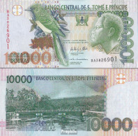 Sao Tome E Principe Pick-Nr: 66d Bankfrisch 2013 10.000 Dobras - San Tomé E Principe