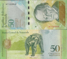 Venezuela Pick-Nr: 92e Bankfrisch 2011 50 Bolivares - Venezuela