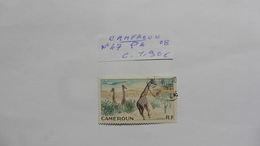 Cameroun  :Poste Aérienne  :timbre N°47 Oblitéré - Airmail