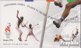 Israel 1397-1399 MH (kompl.Ausg.) Markenheftchen Postfrisch 1996 Olympische Sommerspiele - Unused Stamps (without Tabs)
