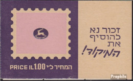 Israel 326,486MH (kompl.Ausg.) Markenheftchen Postfrisch 1970 Wappen Israelischer Städte - Nuevos (sin Tab)