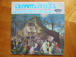 Disque Vinyle L'Esprit De Noël Par Le Petit Choeur Collège De Montreux - Chants De Noel