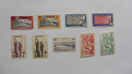 Togo  : 9 Timbres  Neufs Charnière - Usados