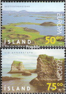 Island 913-914 (kompl.Ausg.) Postfrisch 1999 Natur- Und Nationalparks - Neufs