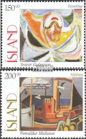 Island 864-865 (kompl.Ausg.) Postfrisch 1997 Gemälde - Ungebraucht