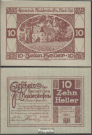 Haidershofen Notgeld Der Gemeinde Haidershofen Bankfrisch 1920 10 Heller - Monetary/Of Necessity