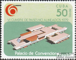 Kuba 2428 (kompl.Ausg.) Postfrisch 1979 Gipfelkonferenz - Neufs
