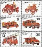 Kuba 2224-2229 (kompl.Ausg.) Postfrisch 1977 Feuerschutzwoche - Neufs