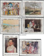 Kuba 2023-2028 (kompl.Ausg.) Postfrisch 1975 Gemälde Nationalmuseum - Neufs