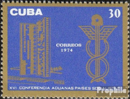 Kuba 2011 (kompl.Ausg.) Postfrisch 1974 Zollkonferenz - Neufs
