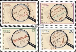 Kuba 1963-1966 (kompl.Ausg.) Postfrisch 1974 Tag Der Briefmarke - Neufs