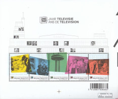 Belgien Block91 (kompl.Ausg.) Postfrisch 2003 Fernsehen - Neufs