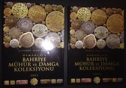 Collection Of Ottoman Naval Seals And Stamps 2 Bound Istanbul Naval Museum - Tematiche