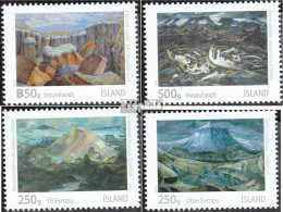 Island 1407-1410 (kompl.Ausg.) Postfrisch 2013 Kunst - Unused Stamps