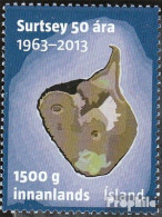 Island 1402 (kompl.Ausg.) Postfrisch 2013 Surtsey - Ungebraucht