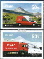 Island 1394A-1395A (kompl.Ausg.) Postfrisch 2013 Post - Neufs