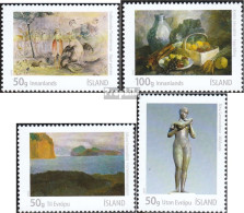 Island 1370-1373 (kompl.Ausg.) Postfrisch 2012 Kunst - Unused Stamps