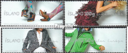 Island 1347-1350 (kompl.Ausg.) Postfrisch 2012 Design - Neufs