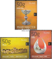 Island 1340-1342 (kompl.Ausg.) Postfrisch 2012 Kunst - Unused Stamps