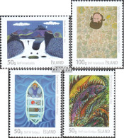 Island 1291-1294 (kompl.Ausg.) Postfrisch 2010 Kunst - Unused Stamps