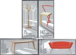 Island 1257-1260 (kompl.Ausg.) Postfrisch 2010 Design - Neufs