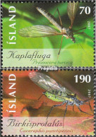 Island 1180-1181 (kompl.Ausg.) Postfrisch 2007 Insekten - Ungebraucht