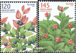 Island 1175-1176 (kompl.Ausg.) Postfrisch 2007 Beeren - Ungebraucht