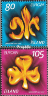 Island 1168-1169 (kompl.Ausg.) Postfrisch 2007 Europa - Pfadfinder - Neufs