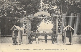 Belfort - Entrée De La Caserne Bougenel - Carte C.L.B. N° 984 Non Circulée - Kasernen