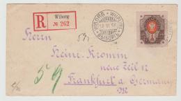 FS049 / FINNLAND -  Facit 45 / Mi.Nr. 45.Mit Russischen Stempel 12.5.99 Ex  Viborg, Einschreiben. - Briefe U. Dokumente