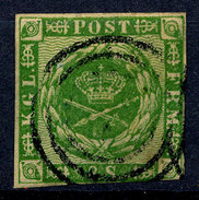 Stamp  Denmark 1854-58? 8s Used - Used Stamps