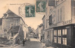 ¤¤  -  SEPTEUIL   -  La Rue Principale  -  Café, Hôtel , Restaurant   -  ¤¤ - Septeuil